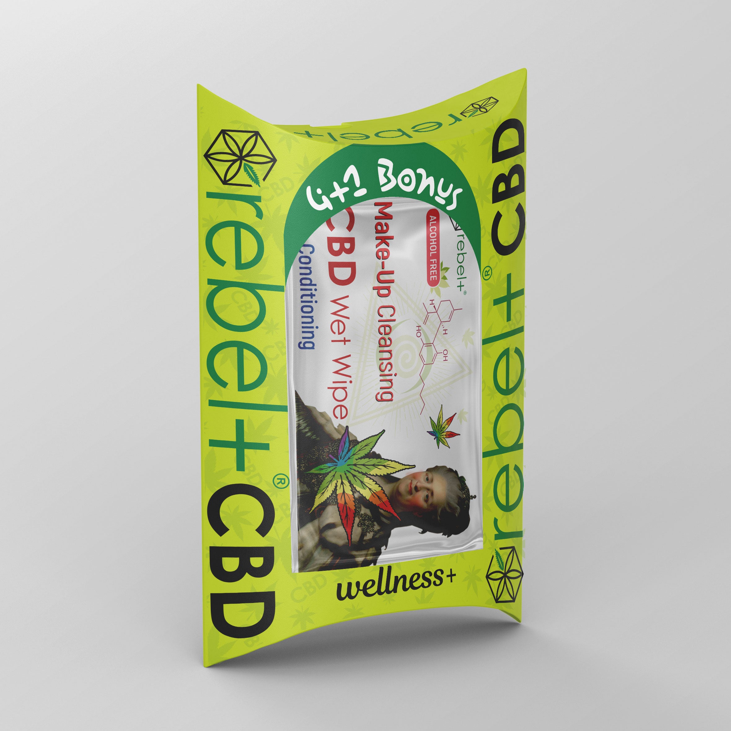 CBD Make-Up Cleansing 4+1 Wet Wipe image 0