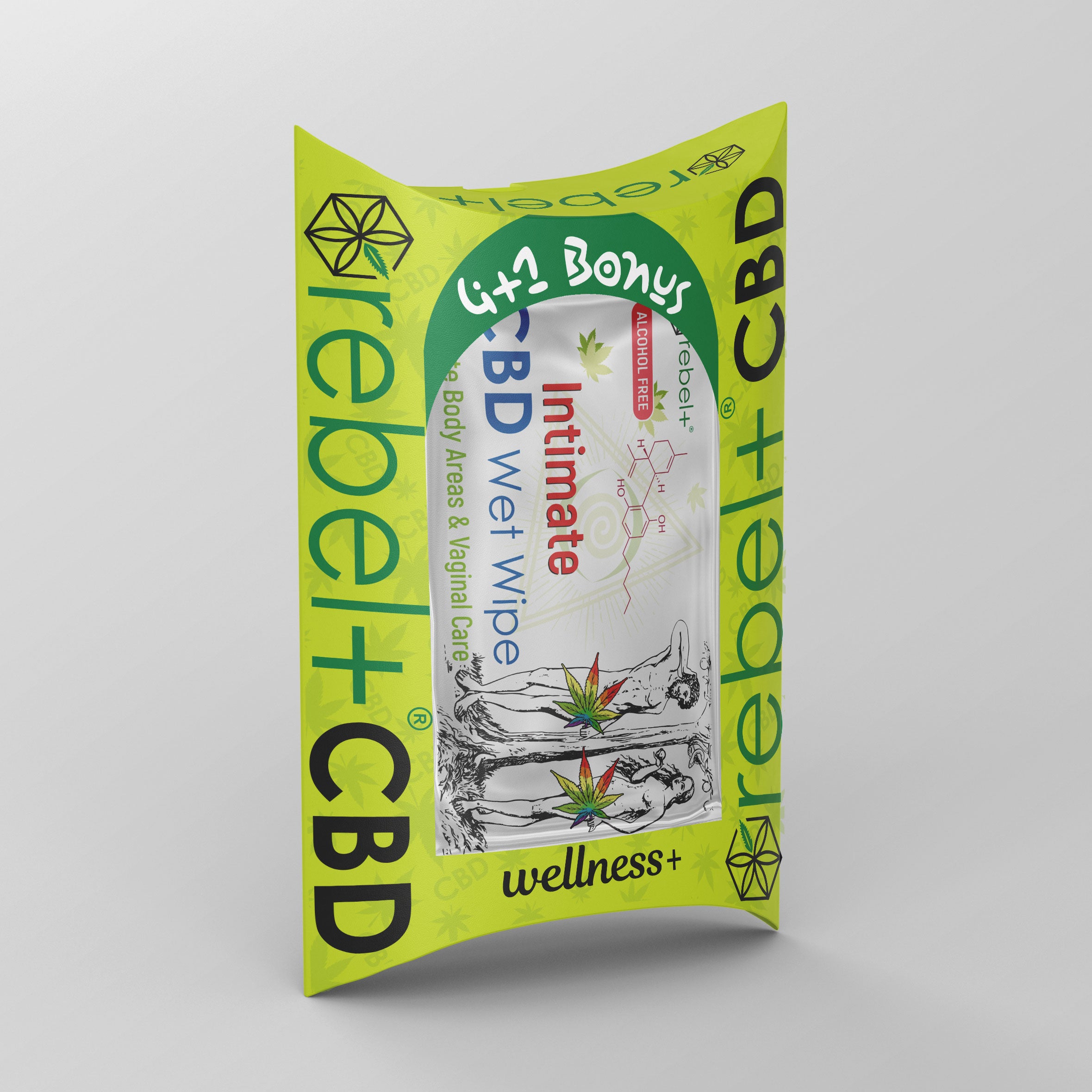 CBD Intimate 4+1 Wet Wipe image 0